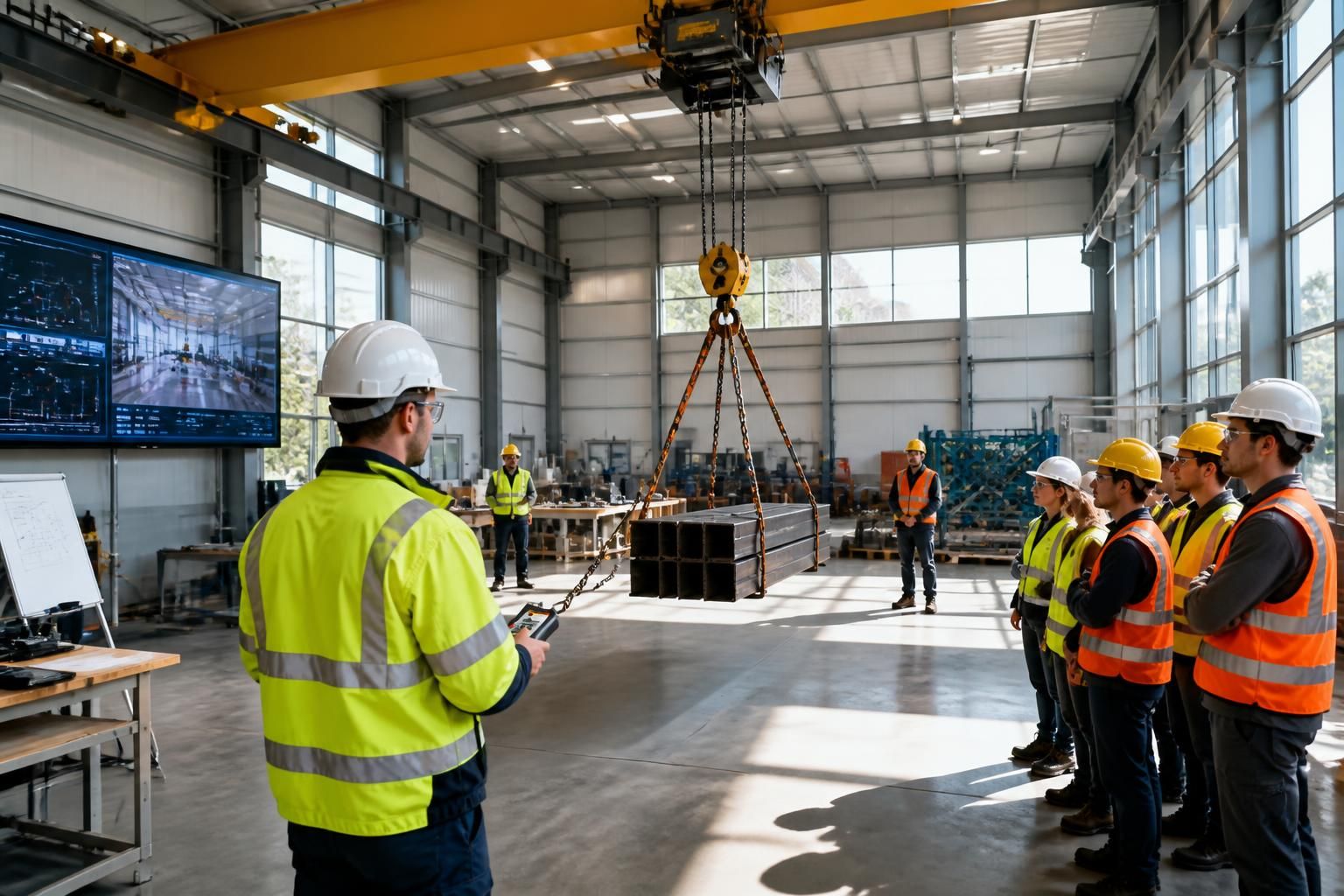 découvrez la formation caces r484 pour pont roulant en 2026, incluant le test et l'autorisation nécessaire pour une utilisation sécurisée et conforme aux normes.