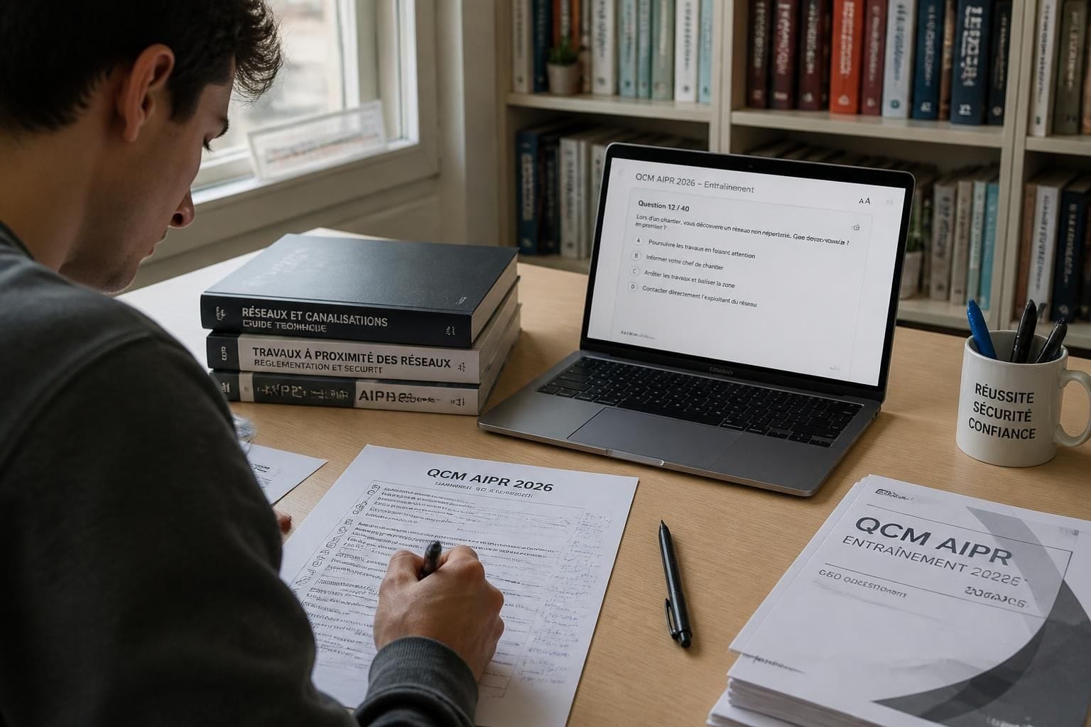 préparez-vous efficacement à l'examen qcm aipr 2026 avec nos questions corrigées. entraînez-vous dès maintenant pour maîtriser chaque sujet et réussir votre certification.